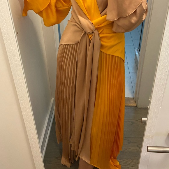 LAST CHANCE Acler Two Tone Empire Dress - Picture 8 of 13